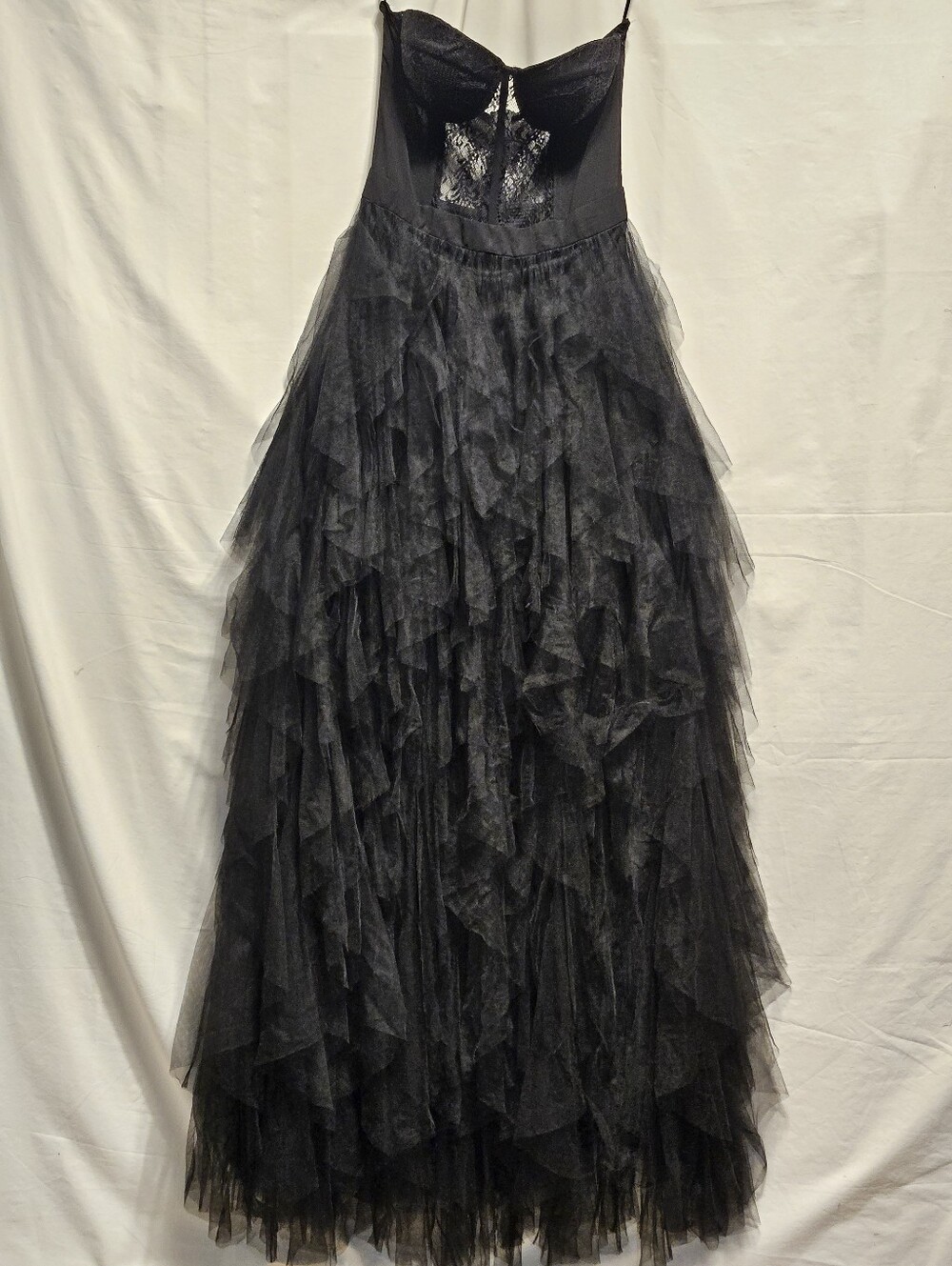 Blithe Los Angeles Mesh Maxi Dress — Black Size Medium EUC - Picture 2 of 6